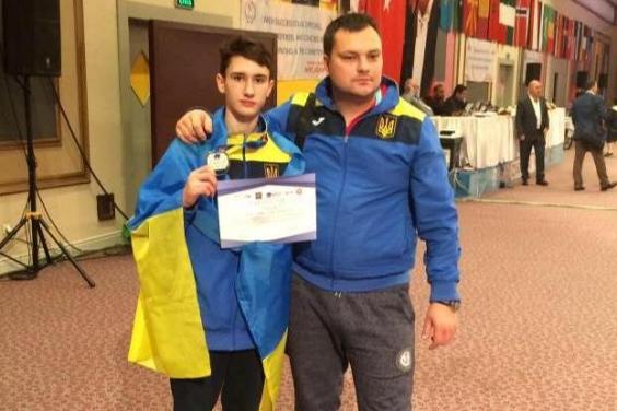 Василь Котяш завоював «бронзу» чемпіонату Європи з тхеквондо ВТФ серед юніорів
