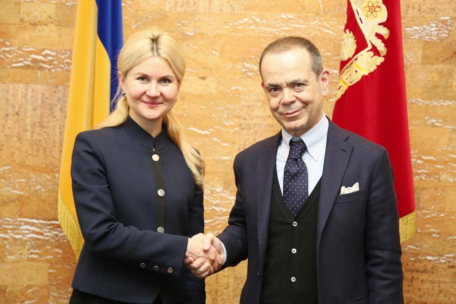 Юлія Світлична провела зустріч з послом Італії в Україні
