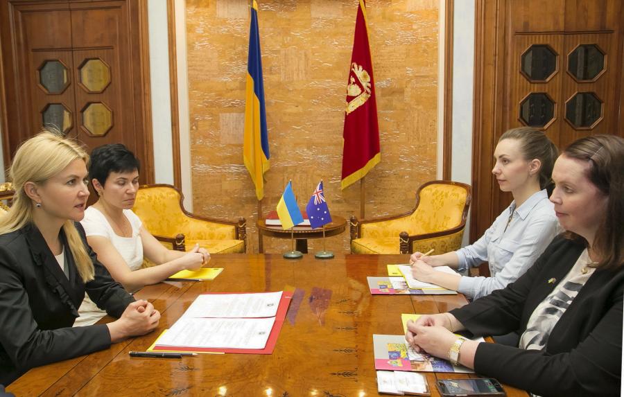 Глава ХОДА зустрілася з Надзвичайним і Повноважним Послом Австралії в Україні