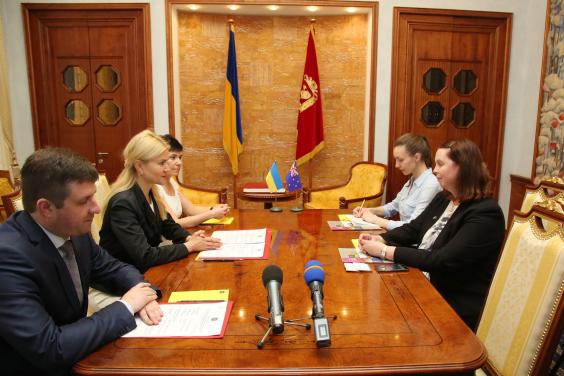 Глава ХОДА зустрілася з Послом Австралії в Україні
