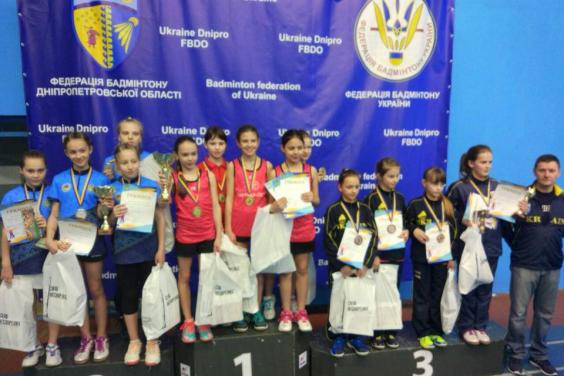 Юні харків’янки перемогли на чемпіонаті України з бадмінтону