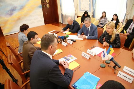 Голова ХОДА провела зустріч з першим заступником керівника Моніторингової місії ОБСЄ в Україні