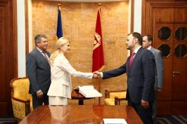 Юлія Світлична зустрілась з Послом Республіки Молдова в Україні