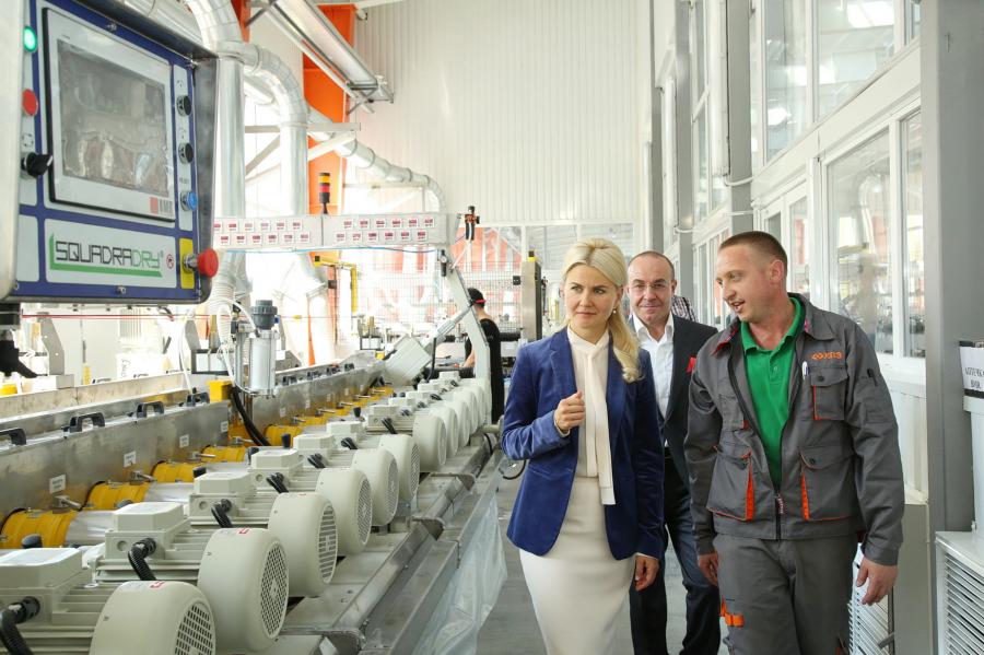 На Харківському плитковому заводі відкрили новий надсучасний цех