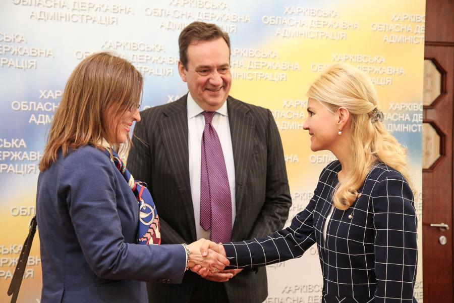 Юлія Світлична провела зустріч з делегацією ЄІБ та представництва Європейського Cоюзу в Україні
