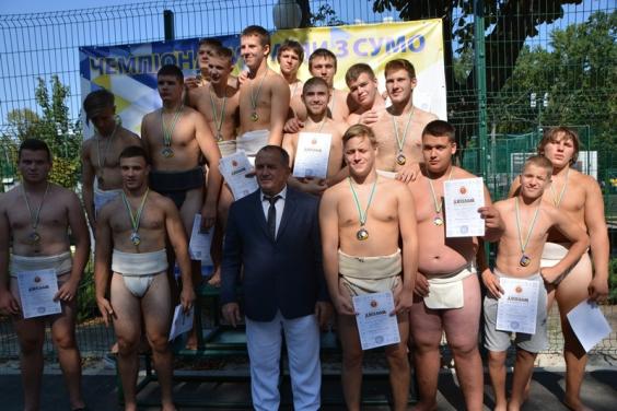 Харківські сумоїсти перемогли на домашньому чемпіонаті України