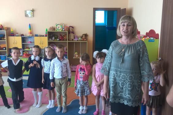 В Глушковском ясли-саду провели ремонт помещений детской группы