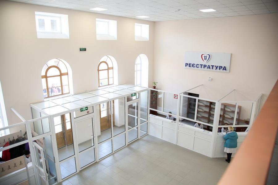 Завершена реконструкция исторического здания поликлиники Волчанской ЦРБ