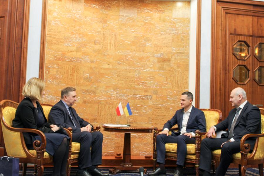 Председатель ХОГА встретился с Генеральным консулом Республики Польша в Харькове