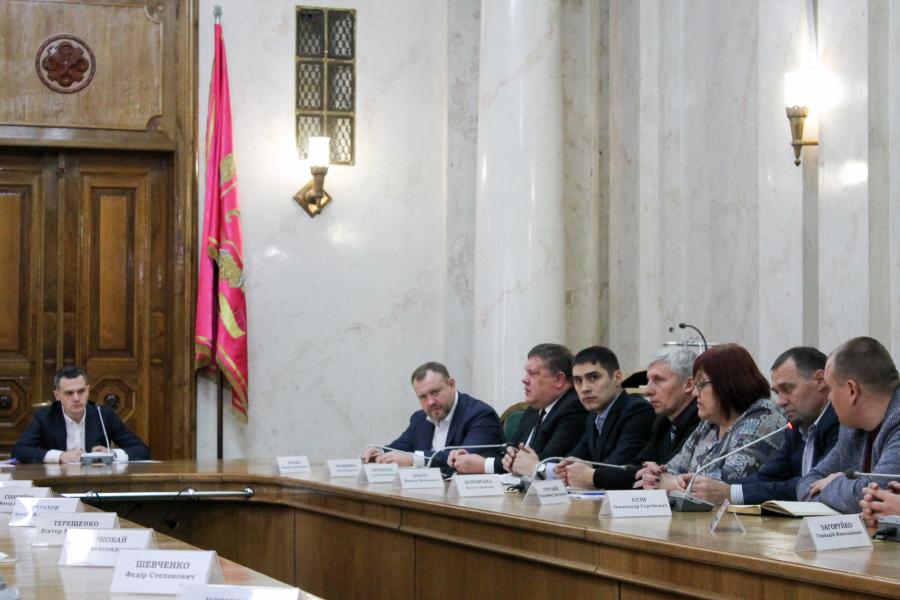 В Харьковской области состоялась первая встреча председателя ОГА с главами ОТГ