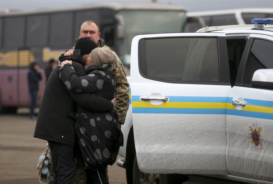 Українці, які були звільнені та повернулися на підконтрольну Україні територію 29 грудня