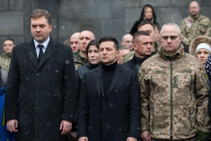 Президент вшанував пам'ять загиблих «кіборгів» – захисників Донецького аеропорту