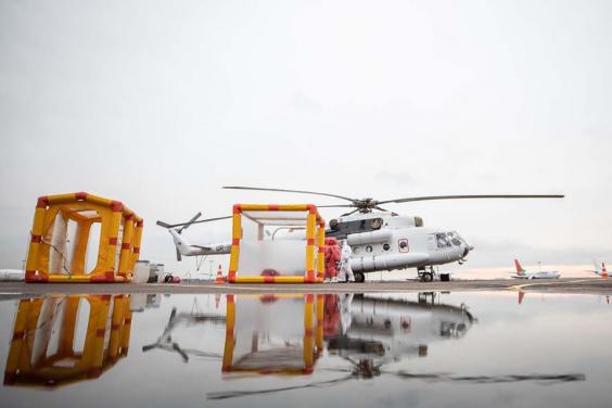Транспортувати ймовірних інфікованих на коронавірус будуть на спеціальному санітарному гелікоптері
