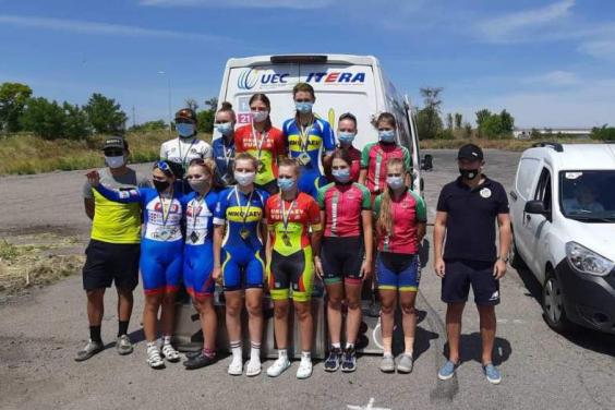 Харьковские велосипедисты с медалями вернулись с чемпионата Украины