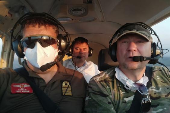 Олексій Кучер подякував Цивільному повітряному патрулю за допомогу у виявленні осередків пожеж на Харківщині