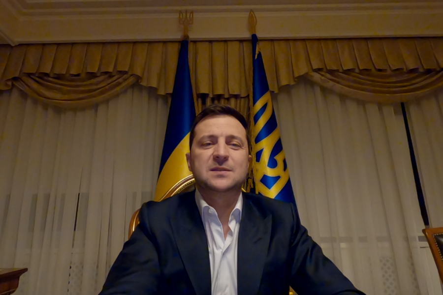 Звернення Президента України з нагоди Дня Гідності та Свободи