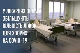 У Харківській області для хворих на COVID-19 наразі є 600 вільних ліжок, забезпечених киснем