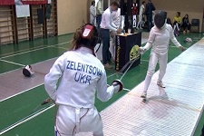 Анастасія Зеленцова перемогла на турнірі з фехтування
