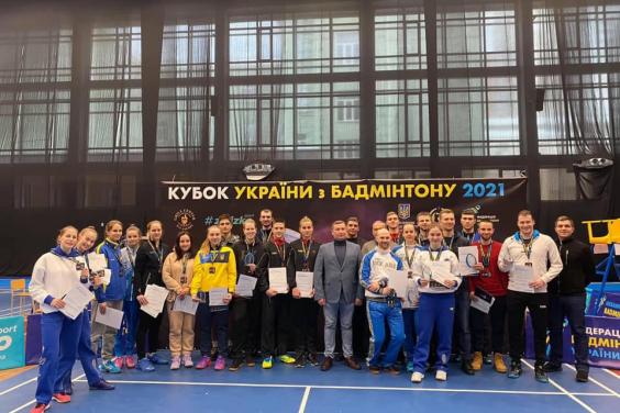 Харківські спортсмени перемогли на Кубку України з бадмінтону