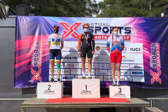 Ірина Попова та Олександр Коняєв стали призерами перегонів у турецькій Аланії