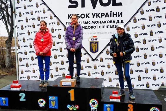 Олександра Бартишева перемогла на Кубку України зі стендової стрільби