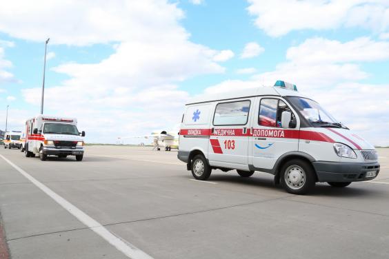До кінця березня Харківщина отримає 24 нові автомобілі швидкої допомоги