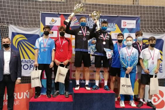 Харківські бадмінтоністи завоювали медалі на змаганнях у Польщі