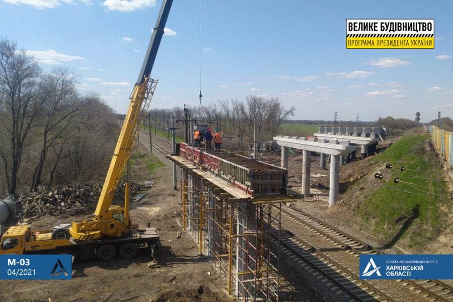 Біля села Гракове виконується капітальний ремонт шляхопроводу