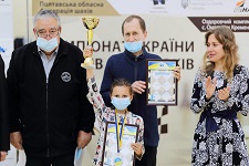 Поліна Басова стала чемпіонкою України з шахів