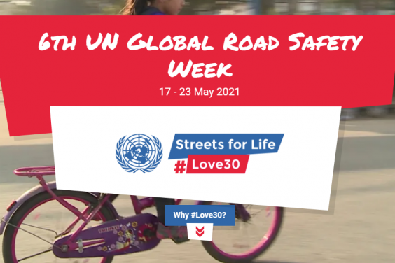 З 17 до 23 травня відбудеться шостий Глобальний тиждень безпеки дорожнього руху