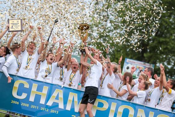 Жіночий футбольний клуб «Житлобуд-1» - десятиразовий чемпіон України