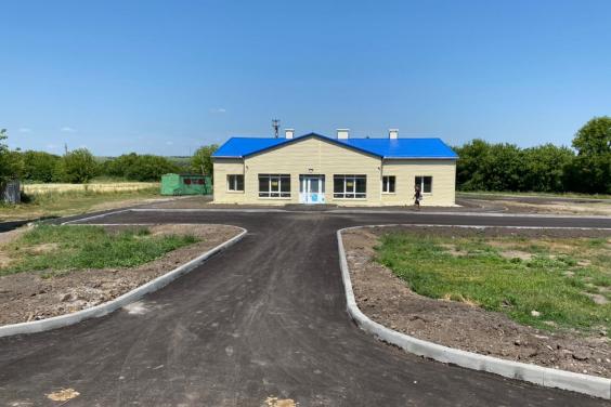 Завершается строительство амбулатории в селе Варваровка на Чугуевщине