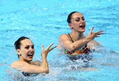 Марта Федіна та Анастасія Савчук показали 3-й результат у першому раунді на Олімпіаді