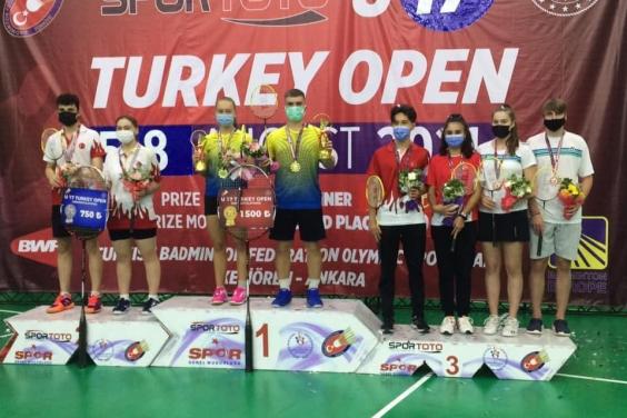 Євгенія Кантемир виборола два «золота» «Turkey U17 Open 2021»