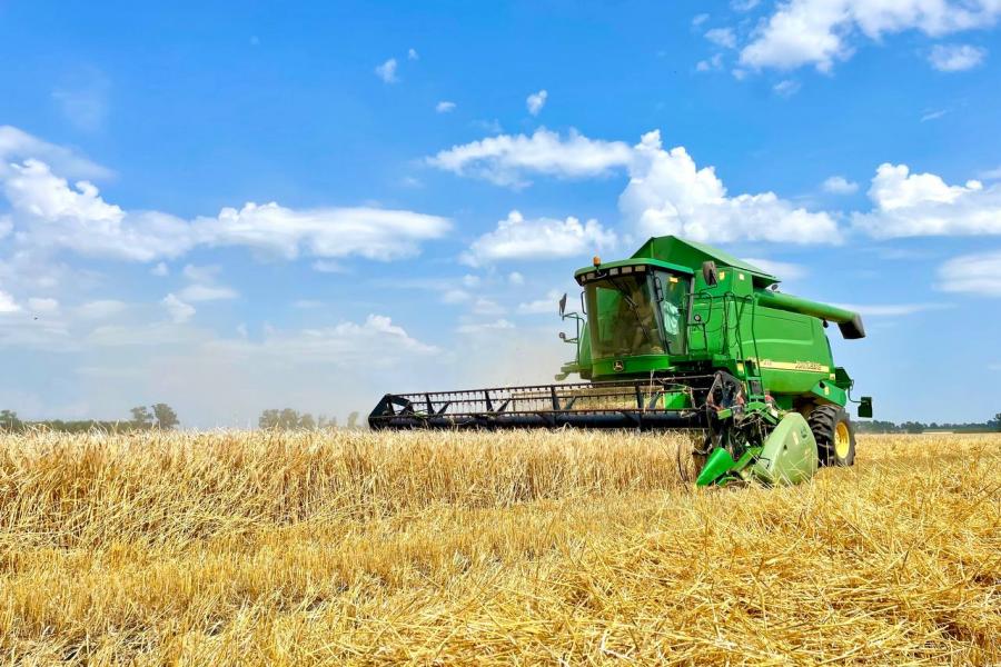 На Харківщині зібрали майже 3,5 млн тонн ранніх зернових та зернобобових культур