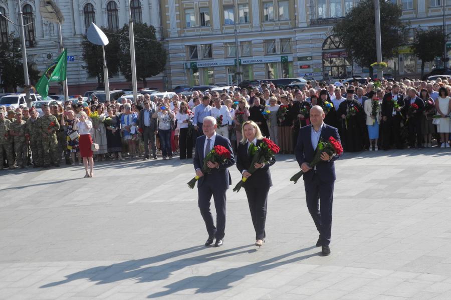 На Харьковщине отметили 30-летие Независимости Украины