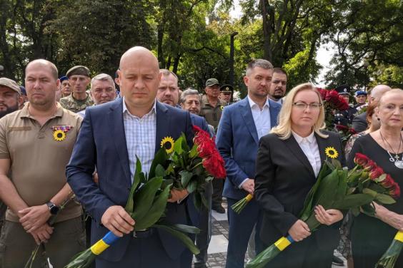 На Харьковщине почтили память защитников Украины
