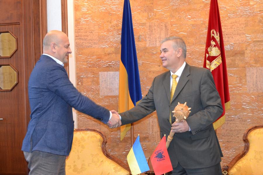 Олександр Скакун зустрівся з делегацією Республіки Албанія