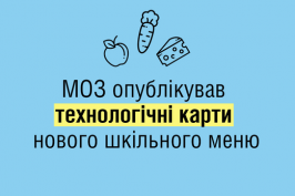 Нове шкільне меню: МОЗ опублікувало технологічні карти для страв Нове шкільне меню: МОЗ опублікувало технологічні карти для страв
