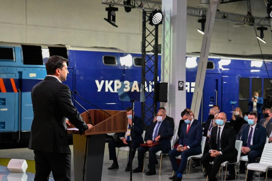 Президент: Сегодня стартует следующее важное направление «Большого строительства» – новая украинская железная дорога