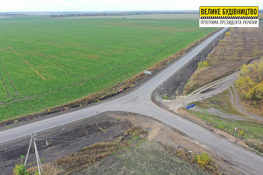 На дороге Старый Салтов – Приколотное восстановлен участок протяженностью более 4 км