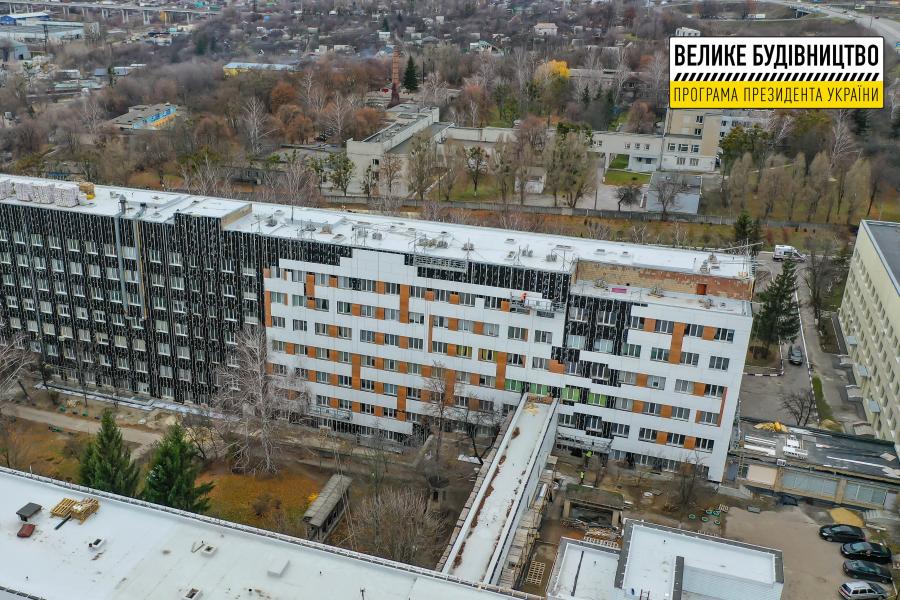 Заплановану реконструкцію ОДКЛ № 1 у 2021 році виконають на 90% Заплановану реконструкцію ОДКЛ № 1 у 2021 році виконають на 90%