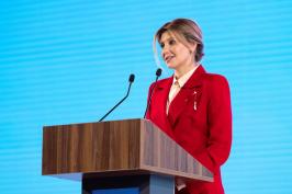 Олена Зеленська відкрила форум «Україна 30. Саміт. Діти» Олена Зеленська відкрила форум «Україна 30. Саміт. Діти»