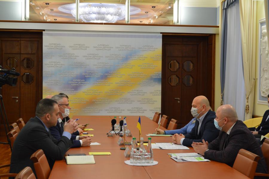 Олександр Скакун провів зустріч із послом Держави Ізраїль