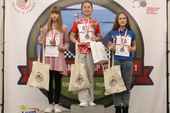 Юна харків’янка завоювала бронзову медаль чемпіонату світу з шашок