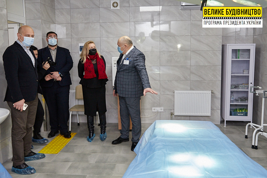 У межах Програми Президента «Велике будівництво» створюються якісні умови в медичних закладах – Олександр Скакун У межах Програми Президента «Велике будівництво» створюються якісні умови в медичних закладах – Олександр Скакун