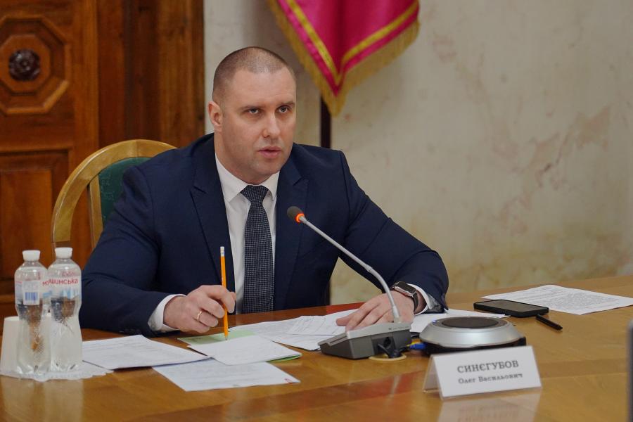 Олег Синєгубов провів першу апаратну нараду на посаді голови Харківської ОДА Олег Синєгубов провів першу апаратну нараду на посаді голови Харківської ОДА