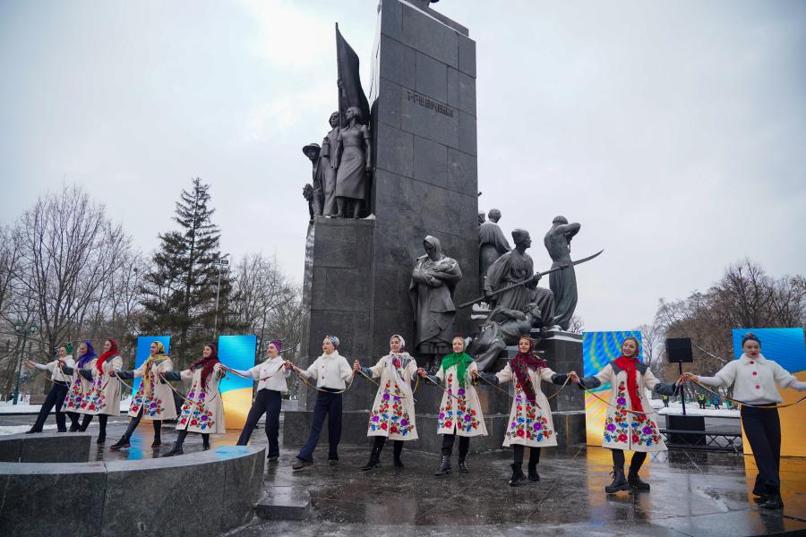 На Харківщині відзначають День Соборності України
