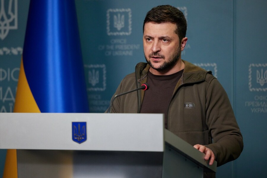 За кожен акт тероризму російських військ на території України буде міжнародний трибунал – Президент Володимир Зеленський За кожен акт тероризму російських військ на території України буде міжнародний трибунал – Президент Володимир Зеленський