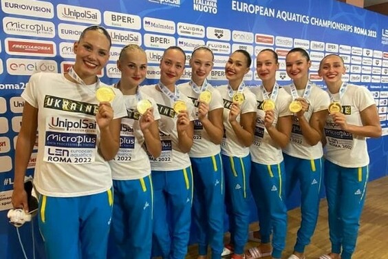 Харківські синхроністки здобули «золото» на чемпіонаті Європи